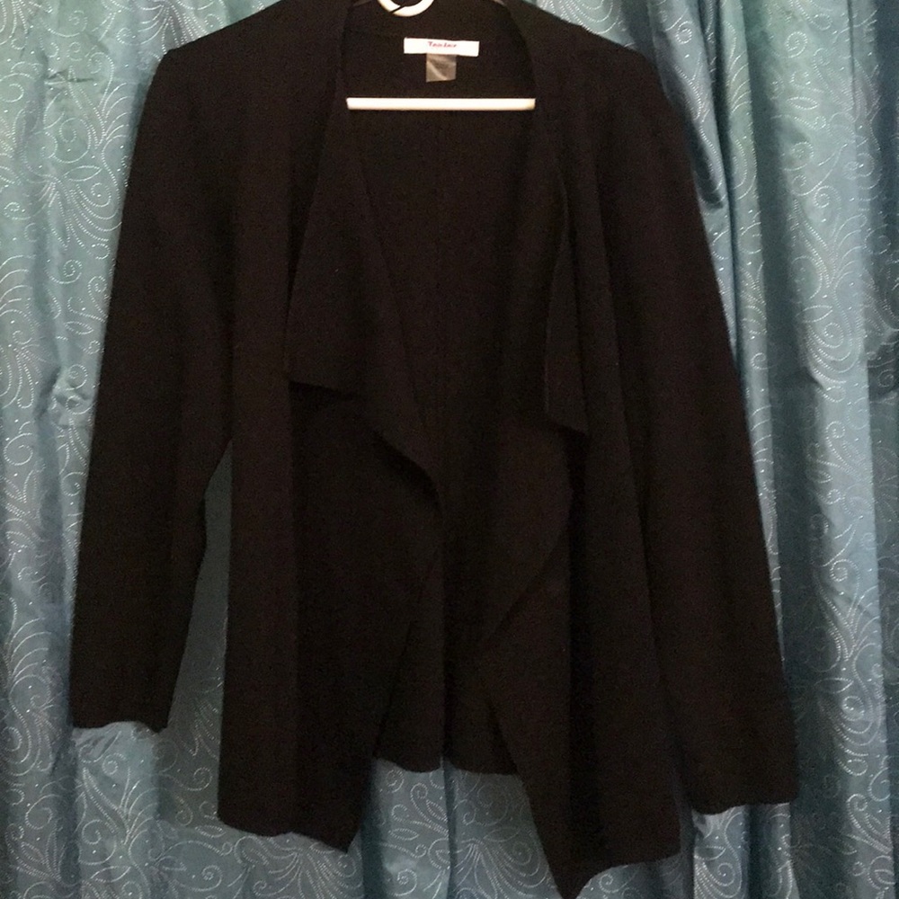 TanJay black cardigan/sweater